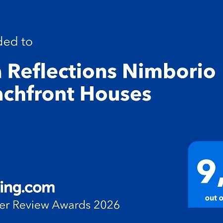 Sea Reflections Beachfront Holiday home Animborio
